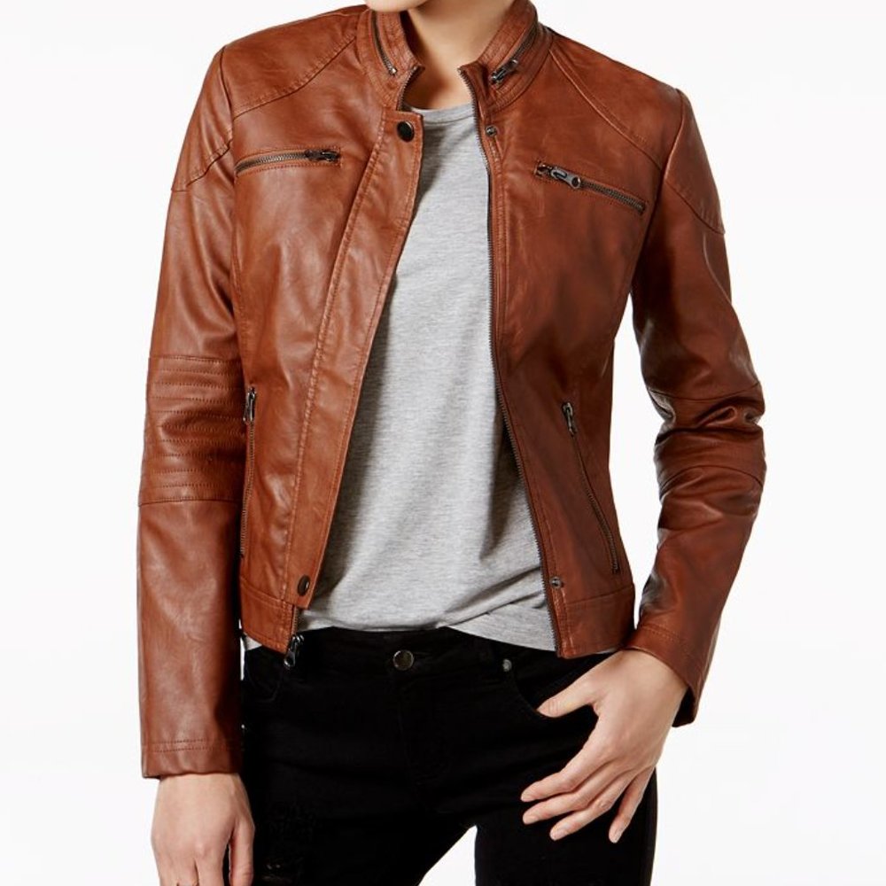 Tan Leather Jacket